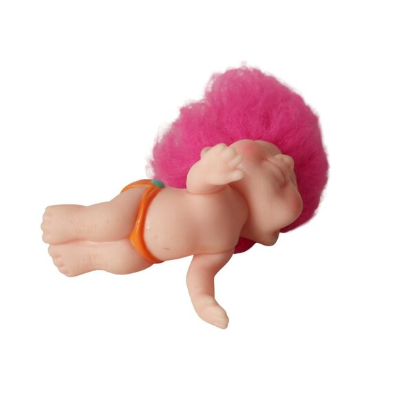 9 Vintage Troll Dolls Dragon Baby Collection Troll 1990's - Picture 10 of 11